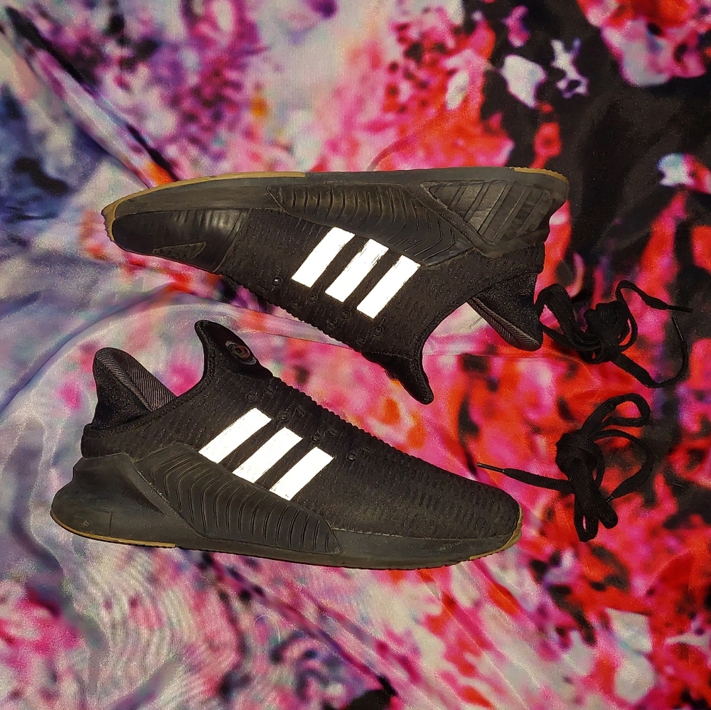 2/$60 Adidas Climacool Black Shoes 11.5